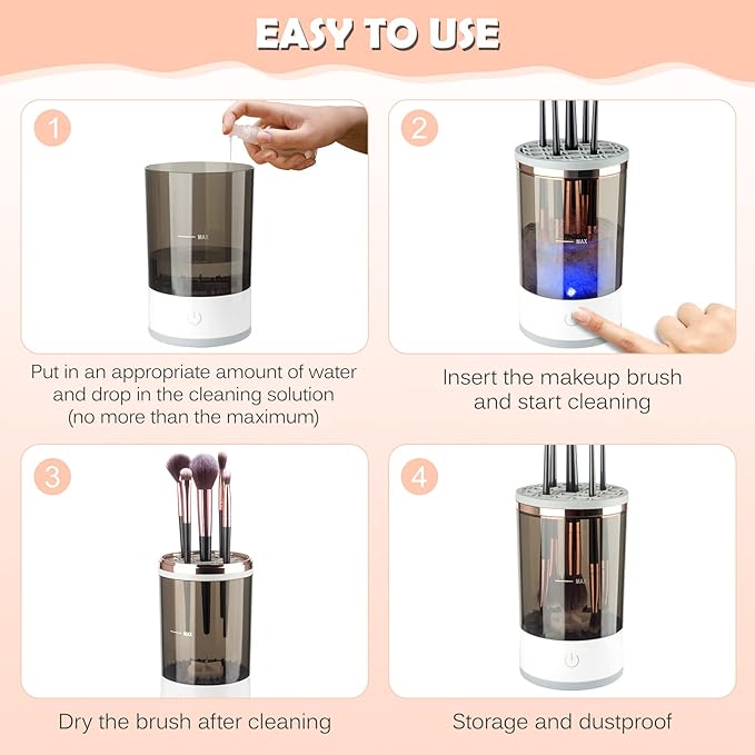 EnjoyPick™-Electric Makeup Brush Cleaner
