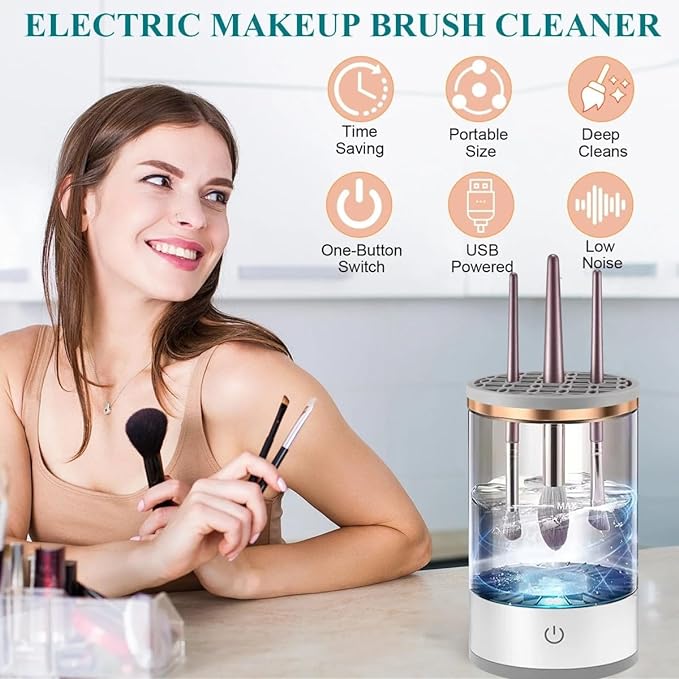 EnjoyPick™-Electric Makeup Brush Cleaner