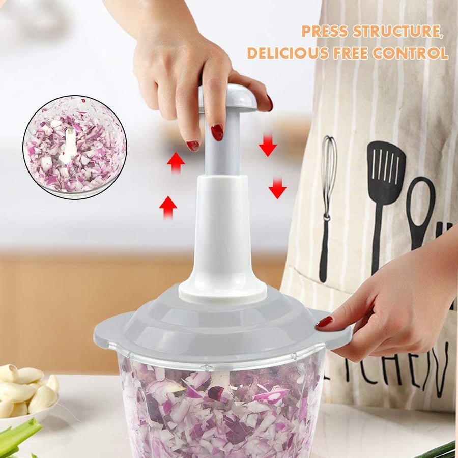 Hand Pushing Chopper Manual Press - Enjoy Pick