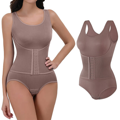 WOMEN'S ONE PIECE SHAPWEAR DOUBLE-LAYER ABDOMEN CONTROL