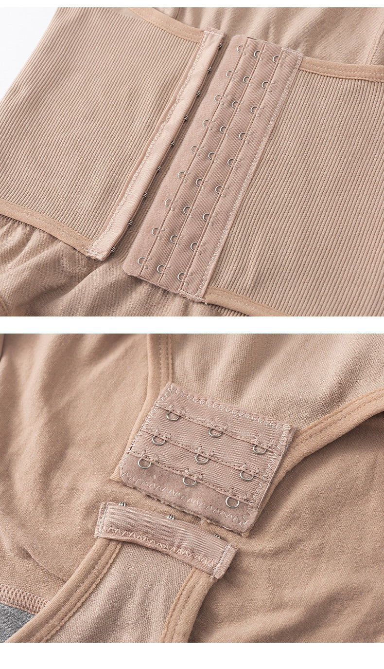 WOMEN'S ONE PIECE SHAPWEAR DOUBLE-LAYER ABDOMEN CONTROL