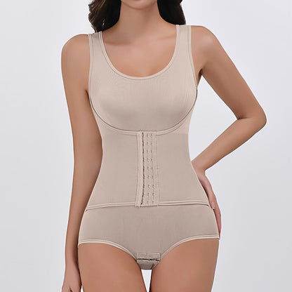 WOMEN'S ONE PIECE SHAPWEAR DOUBLE-LAYER ABDOMEN CONTROL