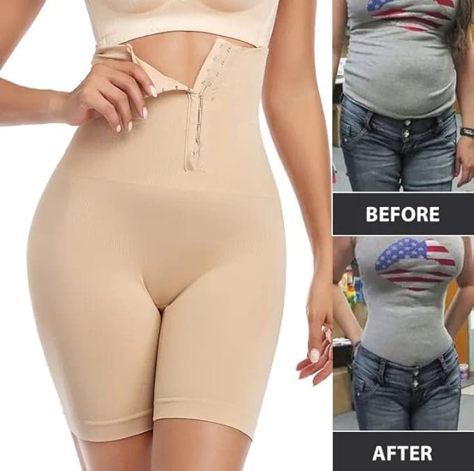 Body Shaper with huk eamless Shapewear | High Waist Women's Corset for Flat Belly