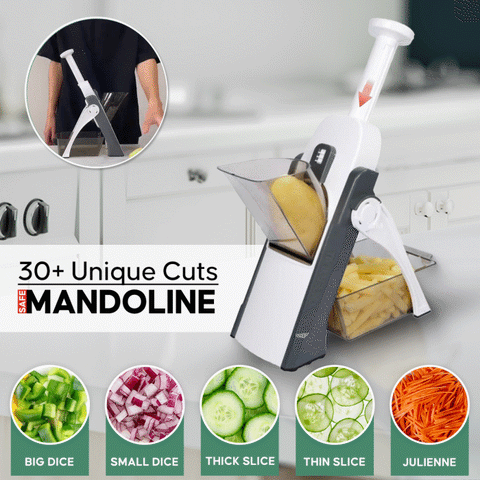 Safe Mandoline Slicer - Multifunctional Vegetable Chopper
