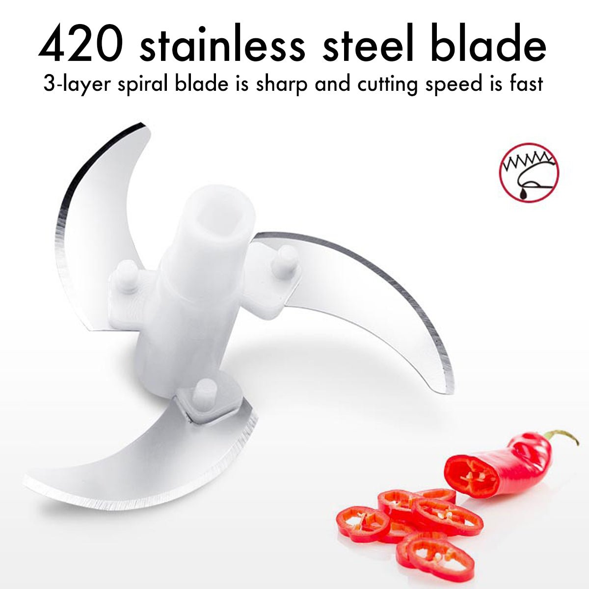 Hand Pushing Chopper Manual Press - Enjoy Pick