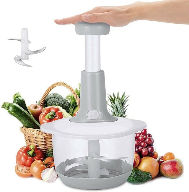 Hand Pushing Chopper Manual Press - Enjoy Pick