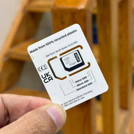 Lifetime GiffGaff UK Sim